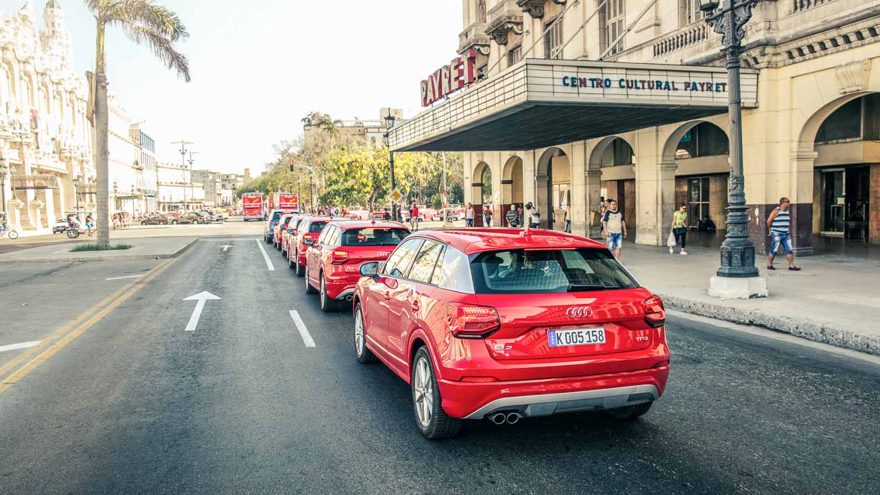 El automóvil, en Cuba 60 años después: de ruta por sus calles con el Audi Q2