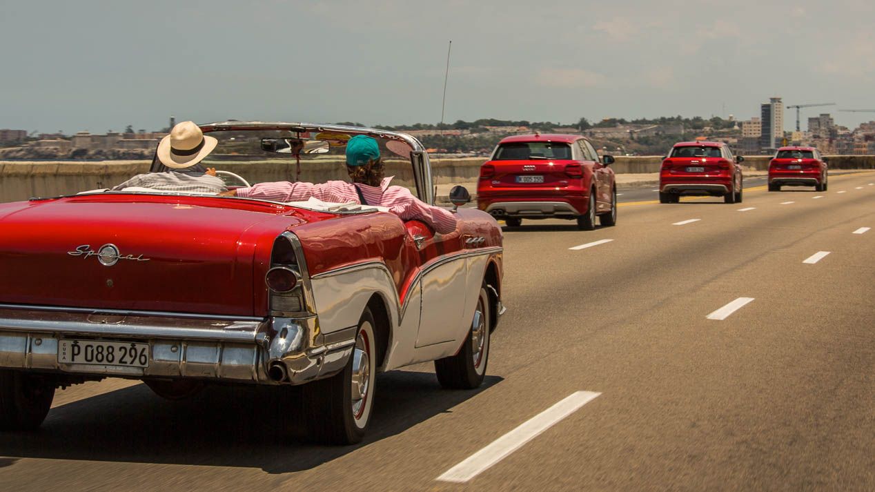 El automóvil, en Cuba 60 años después: de ruta por sus calles con el Audi Q2