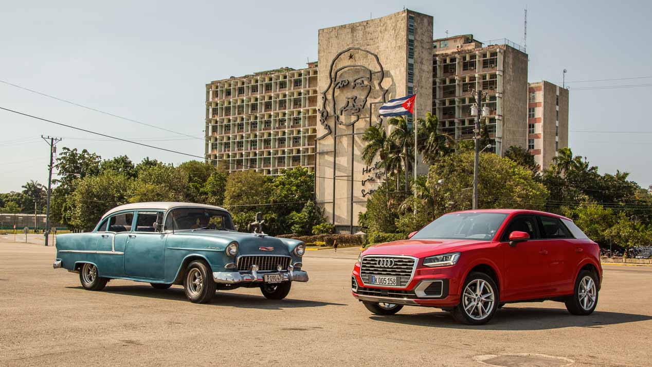 El automóvil, en Cuba 60 años después: de ruta por sus calles con el Audi Q2