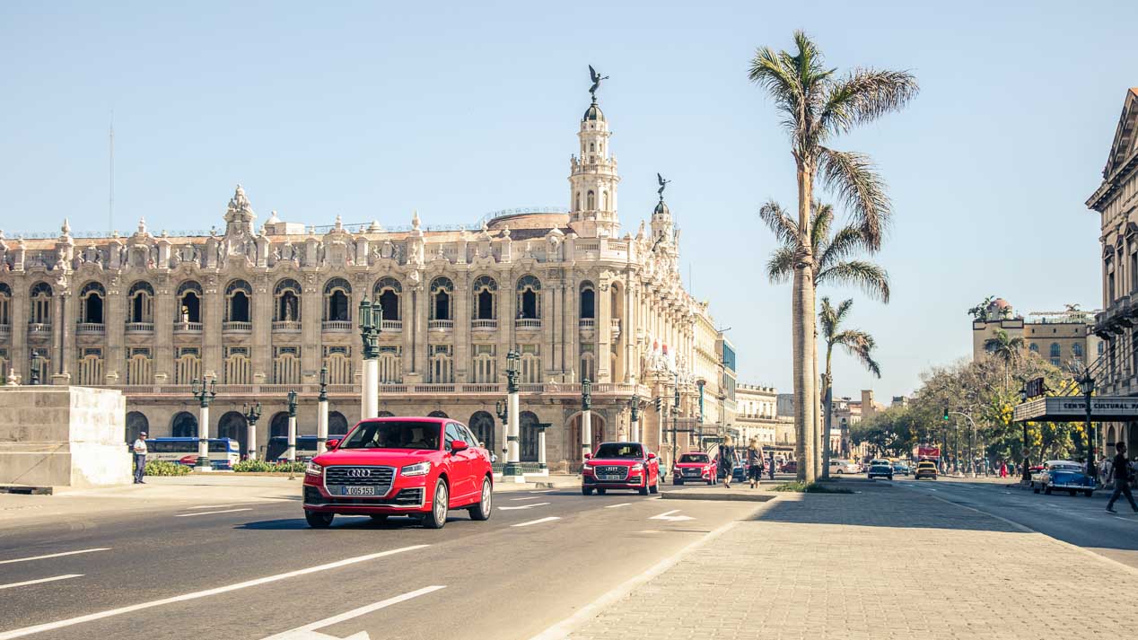 El automóvil, en Cuba 60 años después: de ruta por sus calles con el Audi Q2