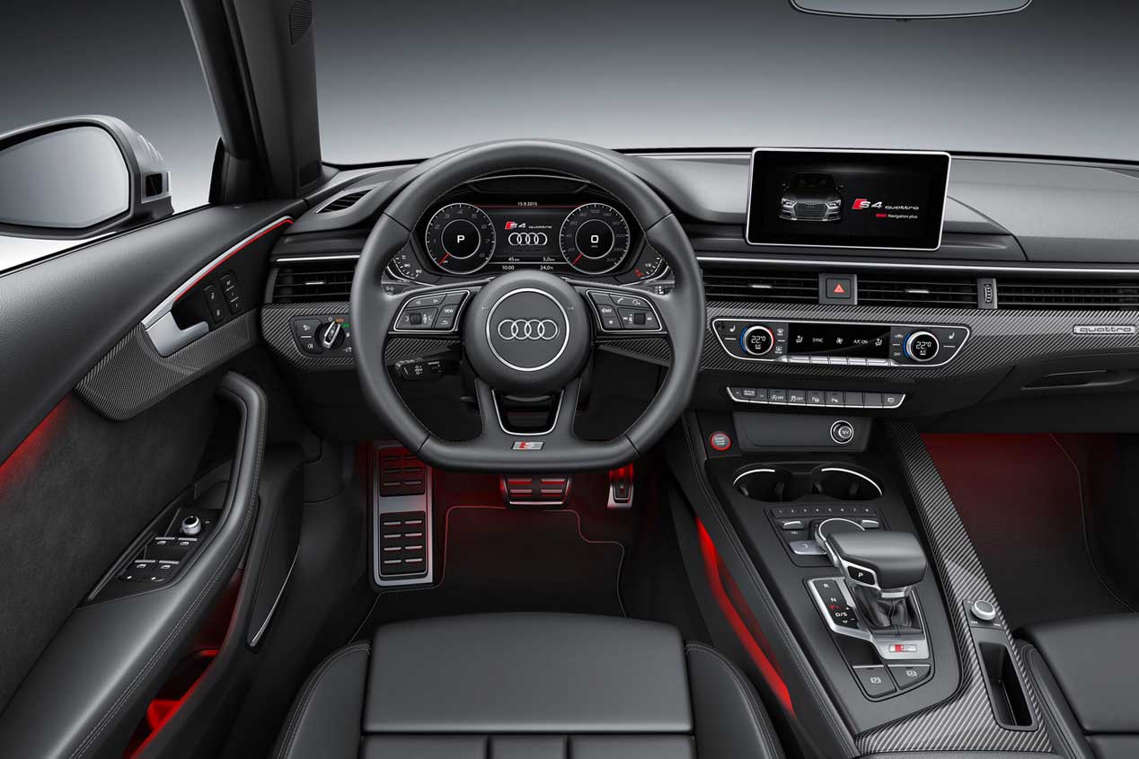 Audi S4 2017: las mejores fotos del A4 más deportivo y elegante