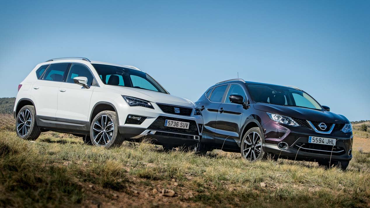 Duelo comparativo: Seat Ateca vs Nissan Qashqai