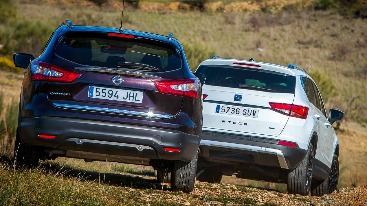 Duelo comparativo: Seat Ateca vs Nissan Qashqai