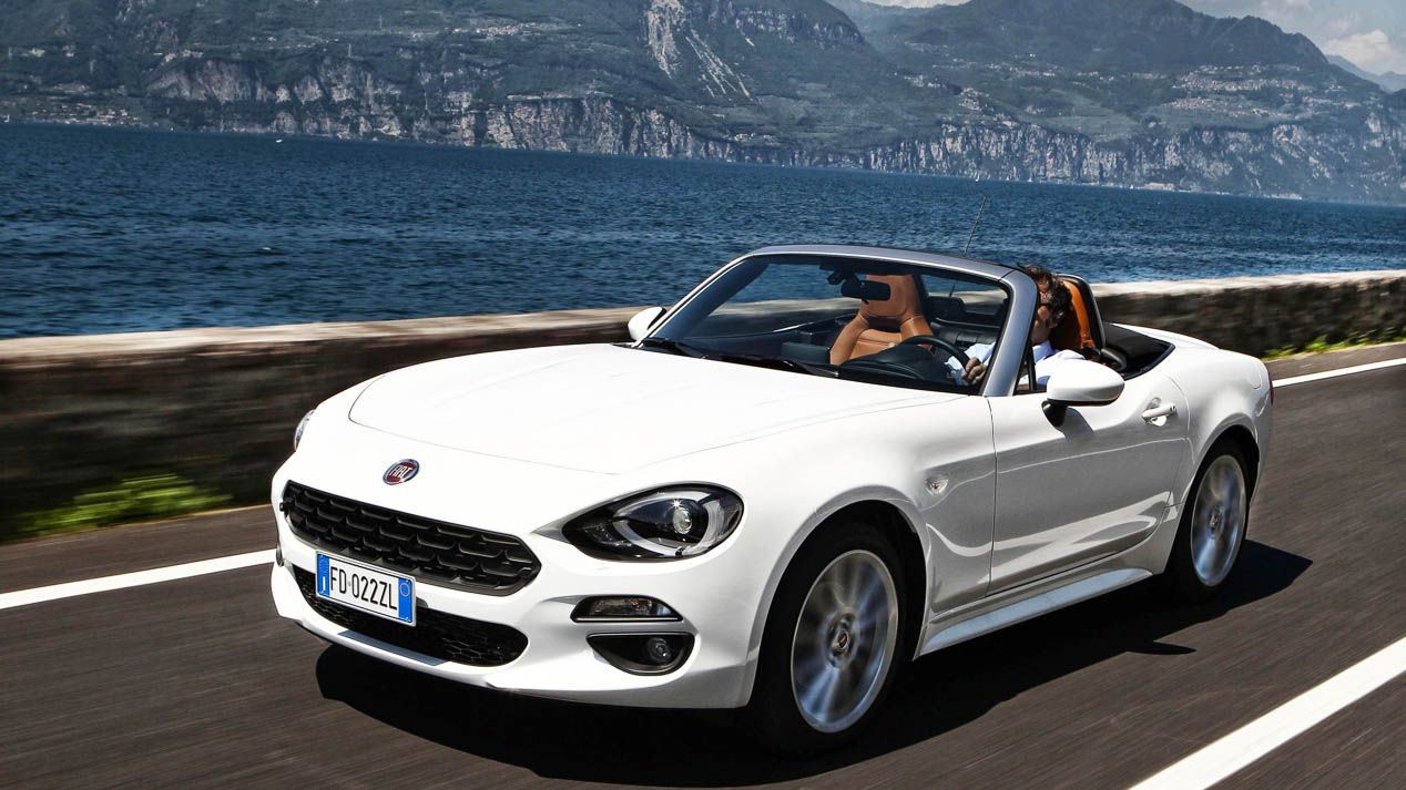 Fiat 124 Spider: las mejores fotos del nuevo descapotable italiano