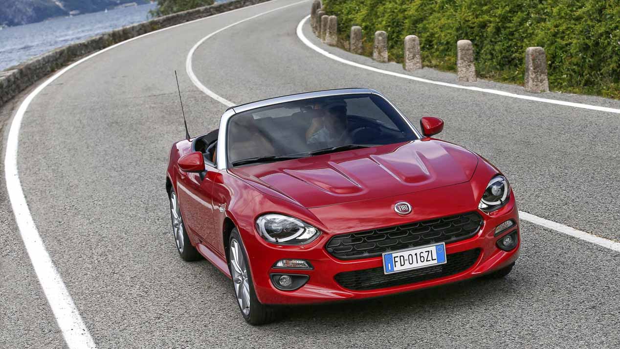 Fiat 124 Spider: las mejores fotos del nuevo descapotable italiano