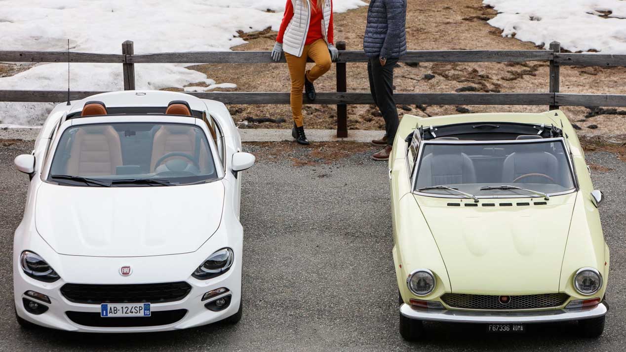 Fiat 124 Spider: las mejores fotos del nuevo descapotable italiano
