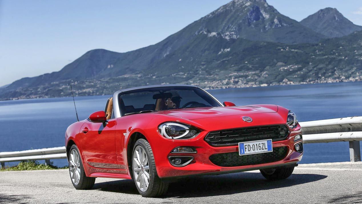 Fiat 124 Spider: las mejores fotos del nuevo descapotable italiano