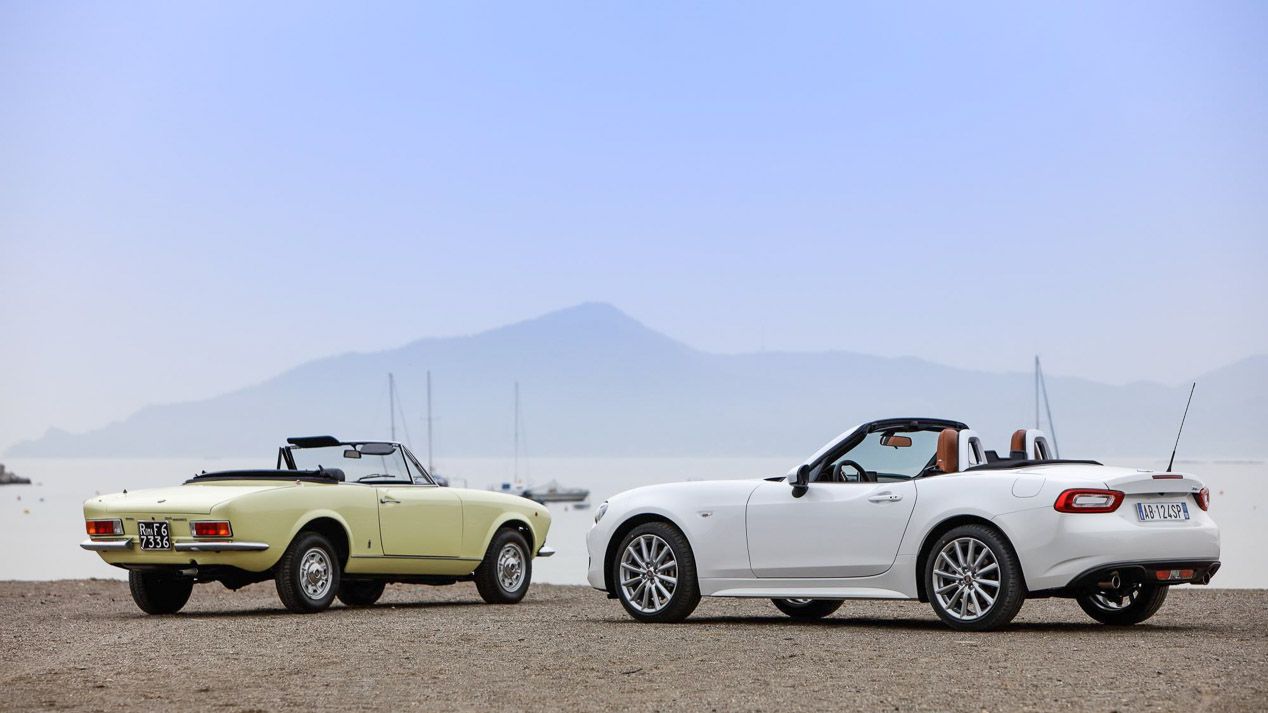 Fiat 124 Spider: las mejores fotos del nuevo descapotable italiano