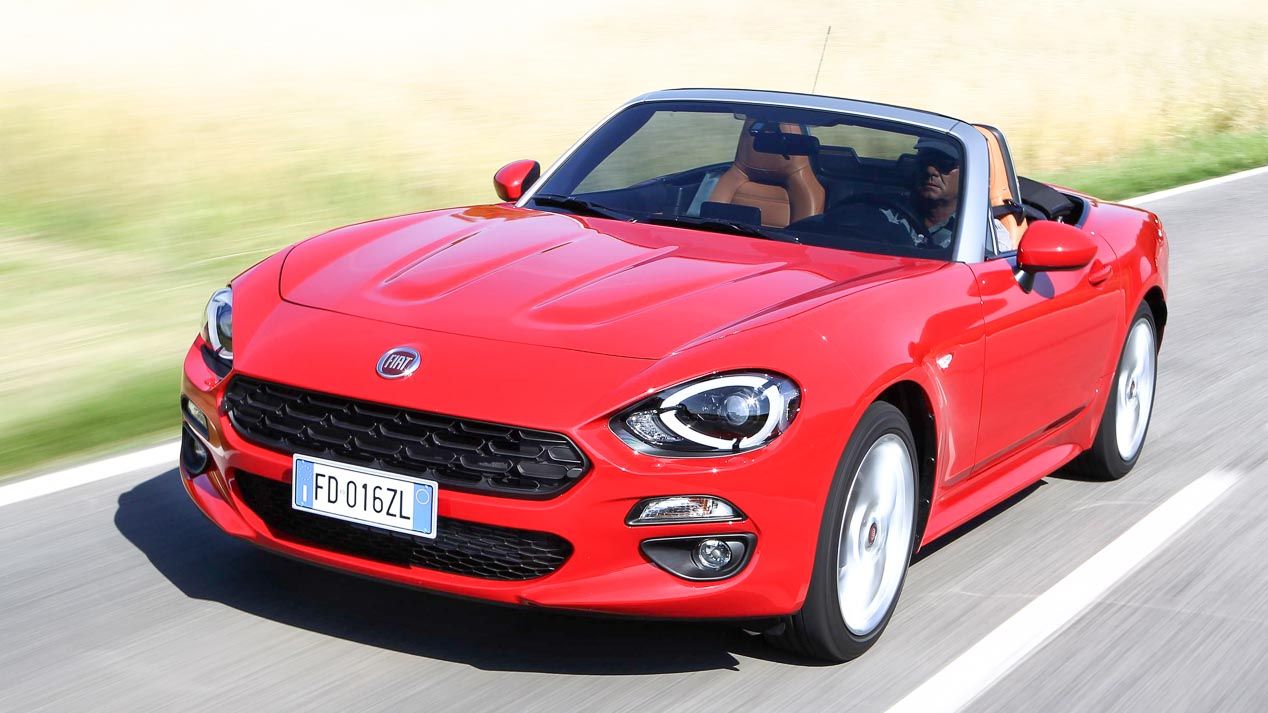 Fiat 124 Spider: las mejores fotos del nuevo descapotable italiano