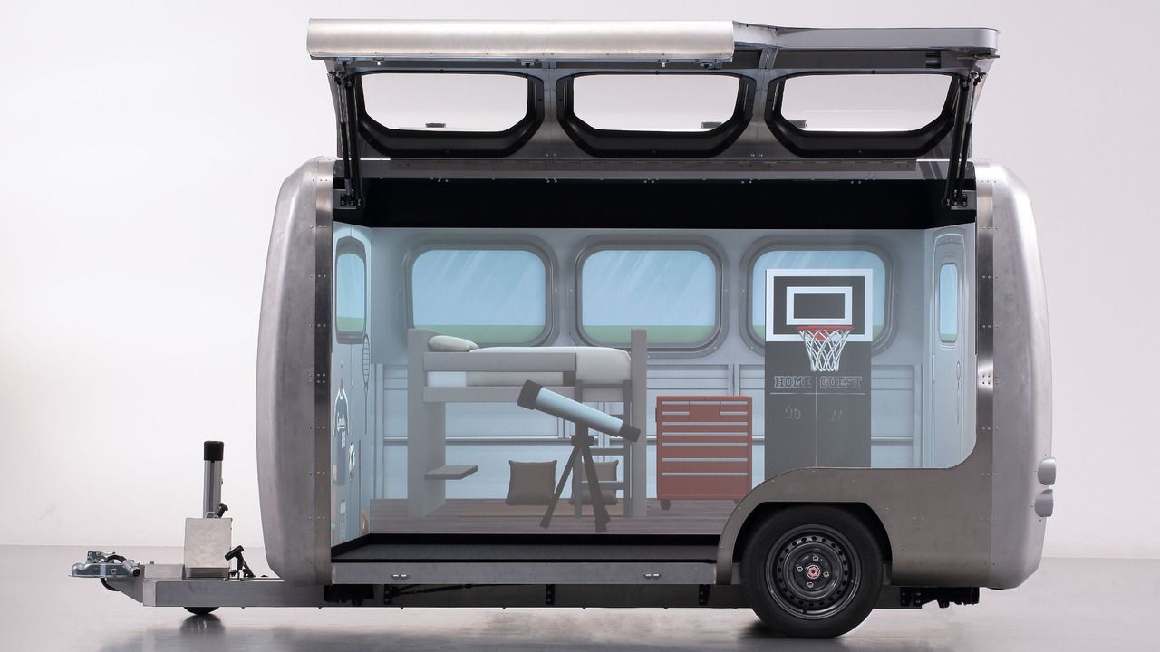 Toyota Camatte Concept: un remolque para que los niños dejen volar su imaginación