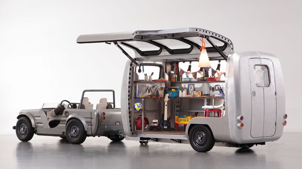 Toyota Camatte Concept: un remolque para que los niños dejen volar su imaginación