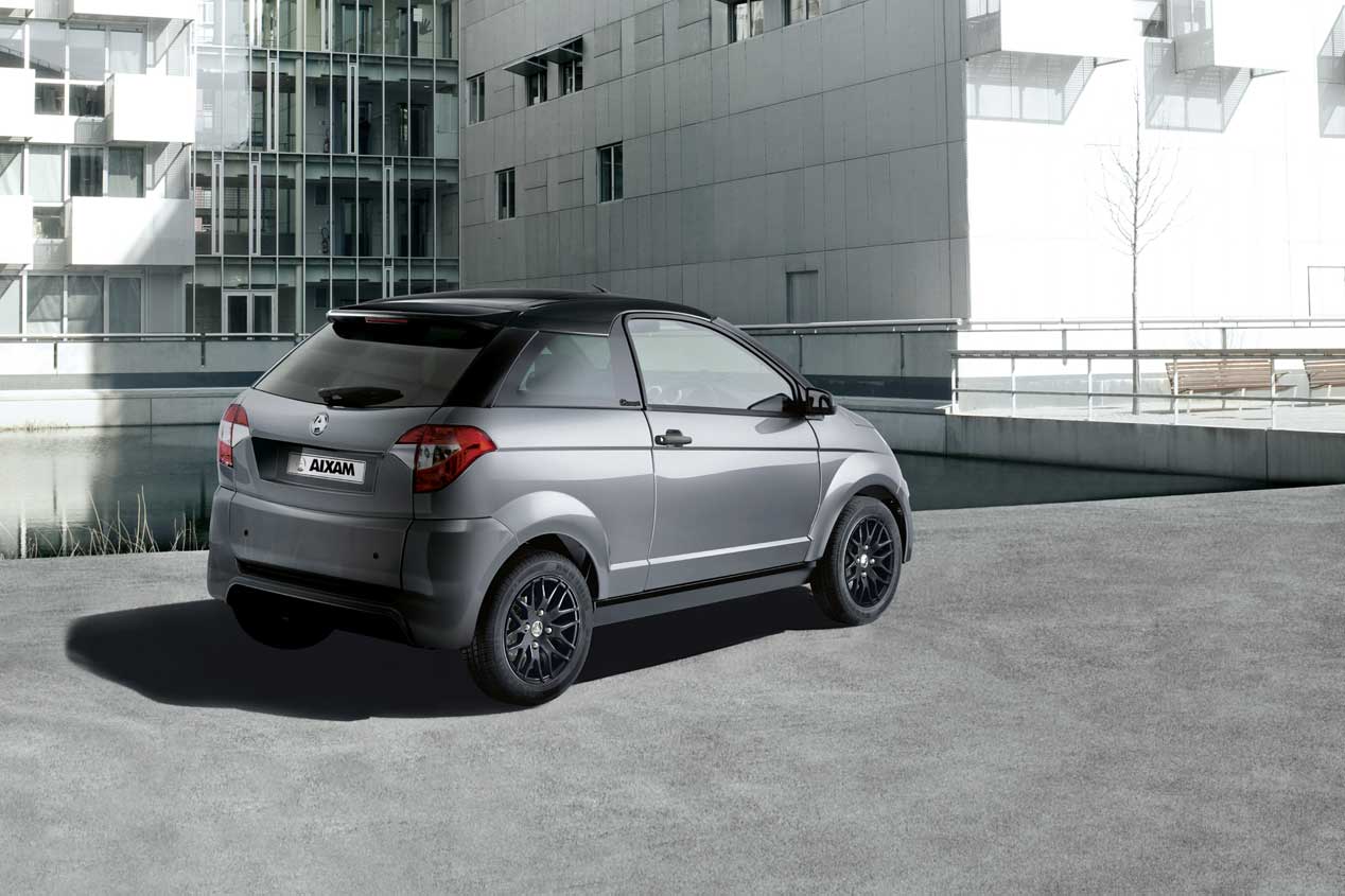 Aixam Coupé Black Edition, las imágenes del microcoche más deportivo