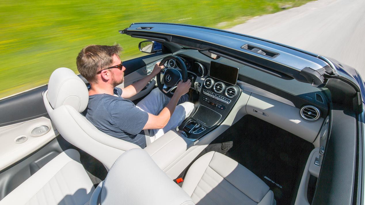 Mercedes Clase C Cabrio, apertura ininterrumpida
