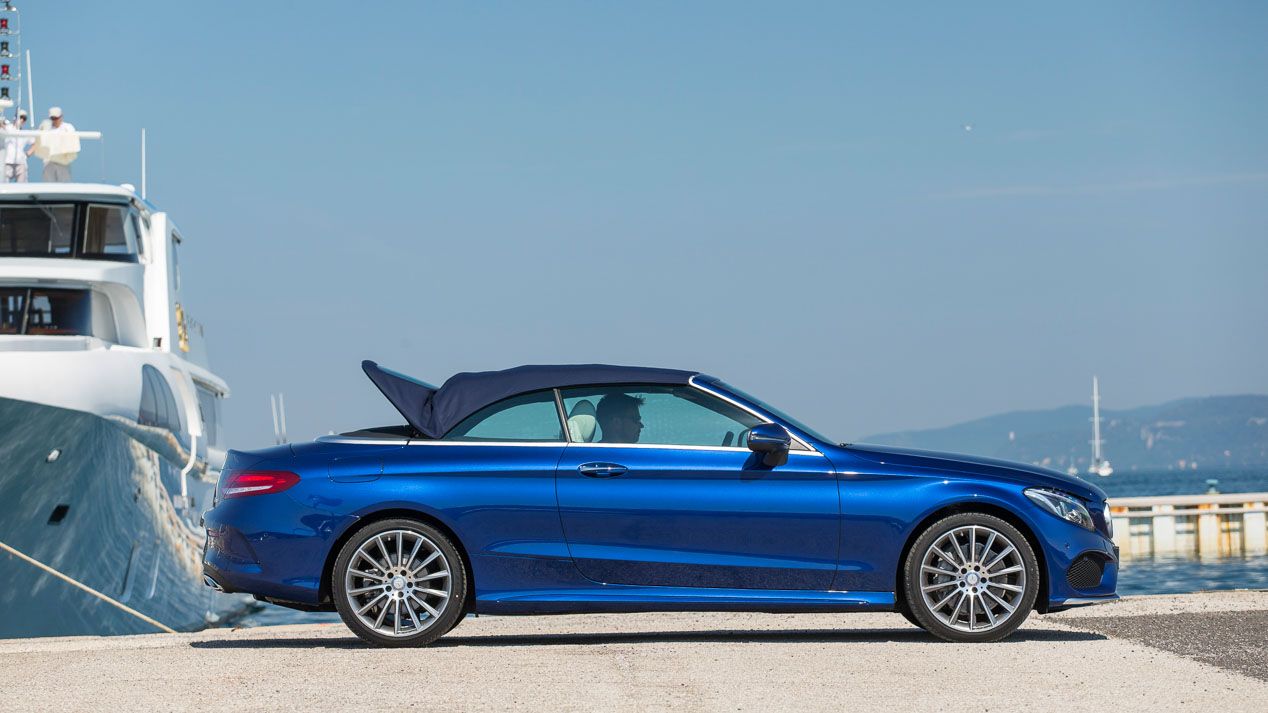 Mercedes Clase C Cabrio, apertura ininterrumpida