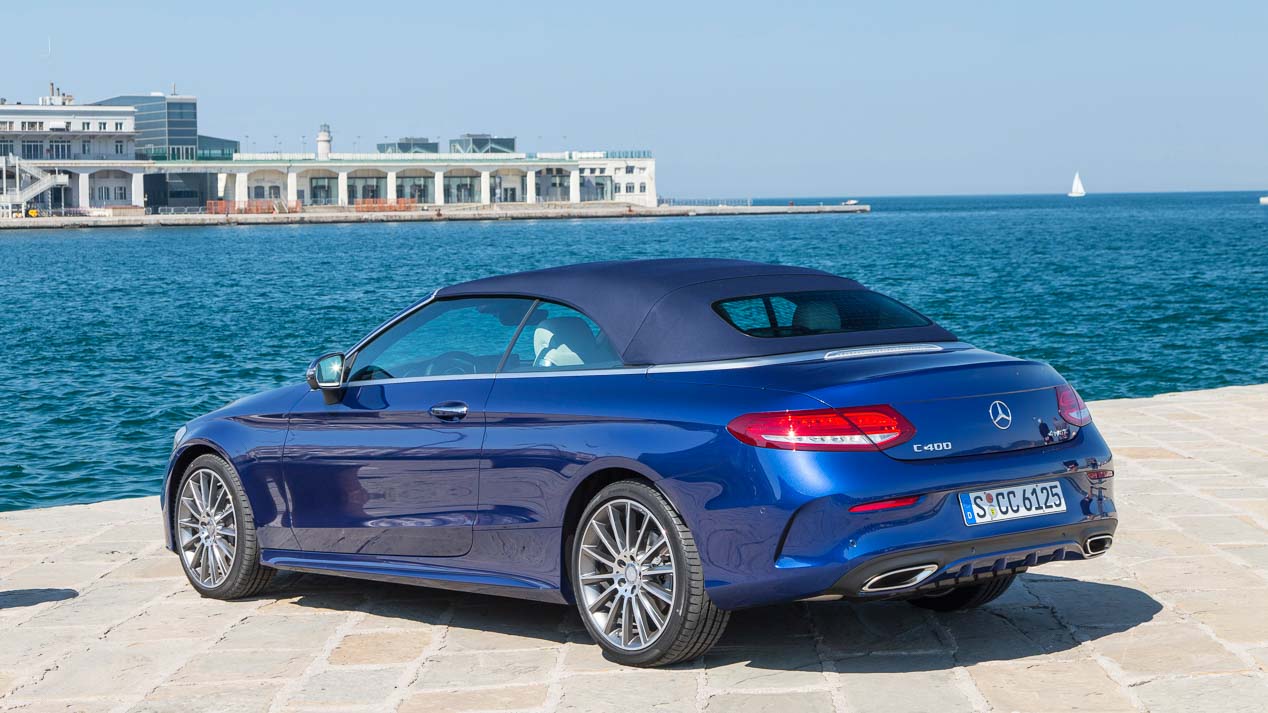 Mercedes Clase C Cabrio, apertura ininterrumpida