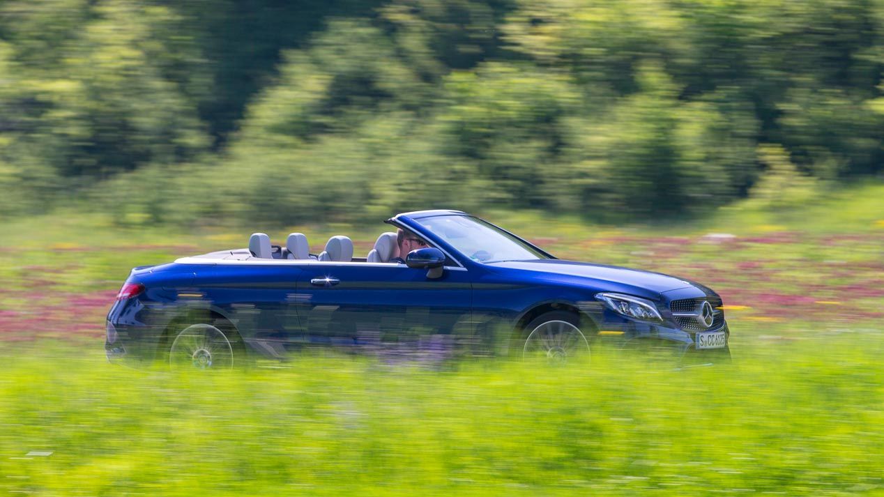 Mercedes Clase C Cabrio, apertura ininterrumpida