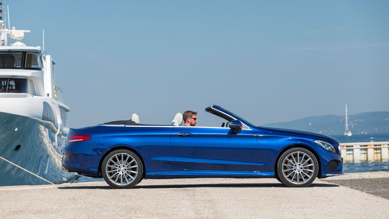 Mercedes Clase C Cabrio, apertura ininterrumpida
