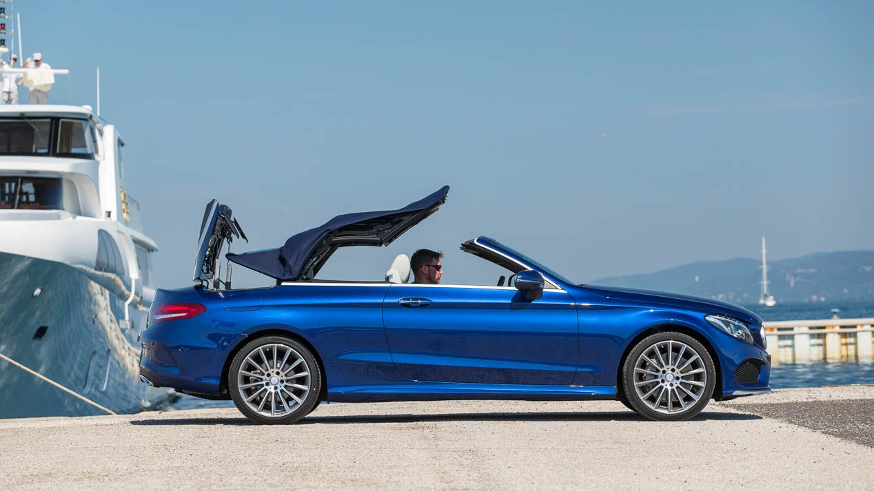 Mercedes Clase C Cabrio, apertura ininterrumpida
