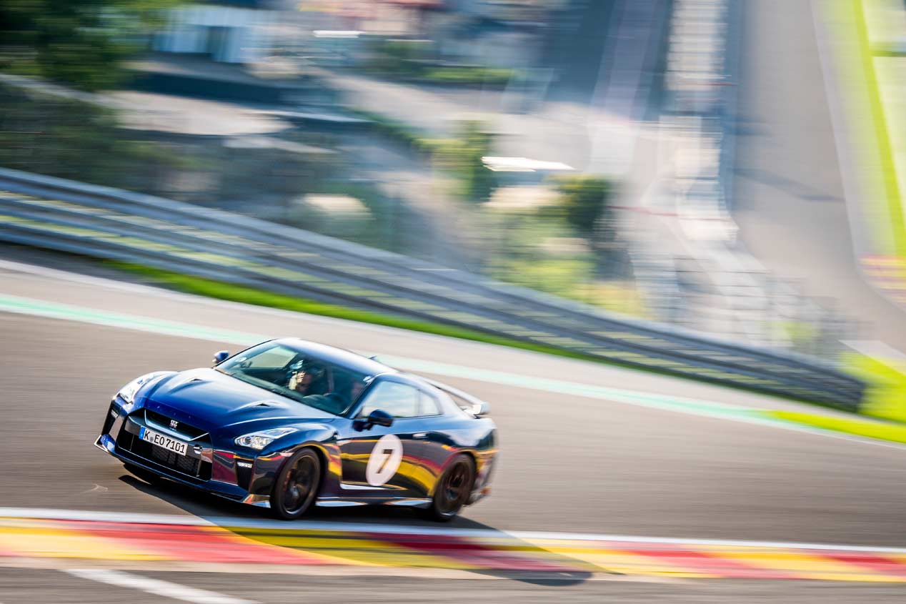 Probamos el nuevo Nissan GT-R en Spa-Francorchamps