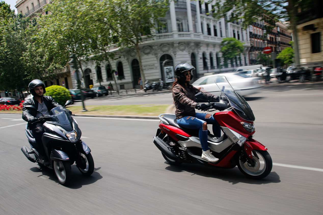 Sortea el atasco con tu carné de coche: nuevas Yamaha N-Max y Tricity