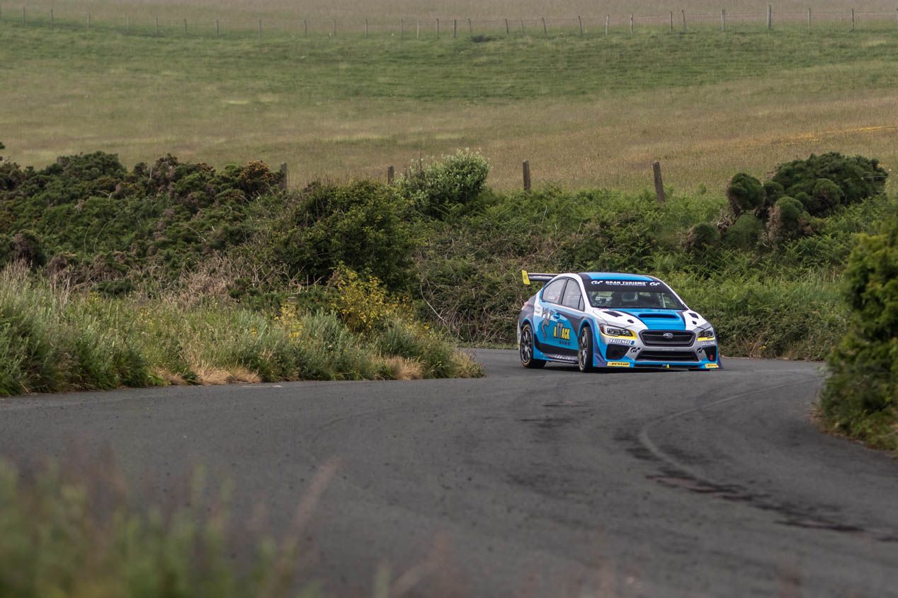 Subaru WRX STI Time Attack, récord en la Isla de Man