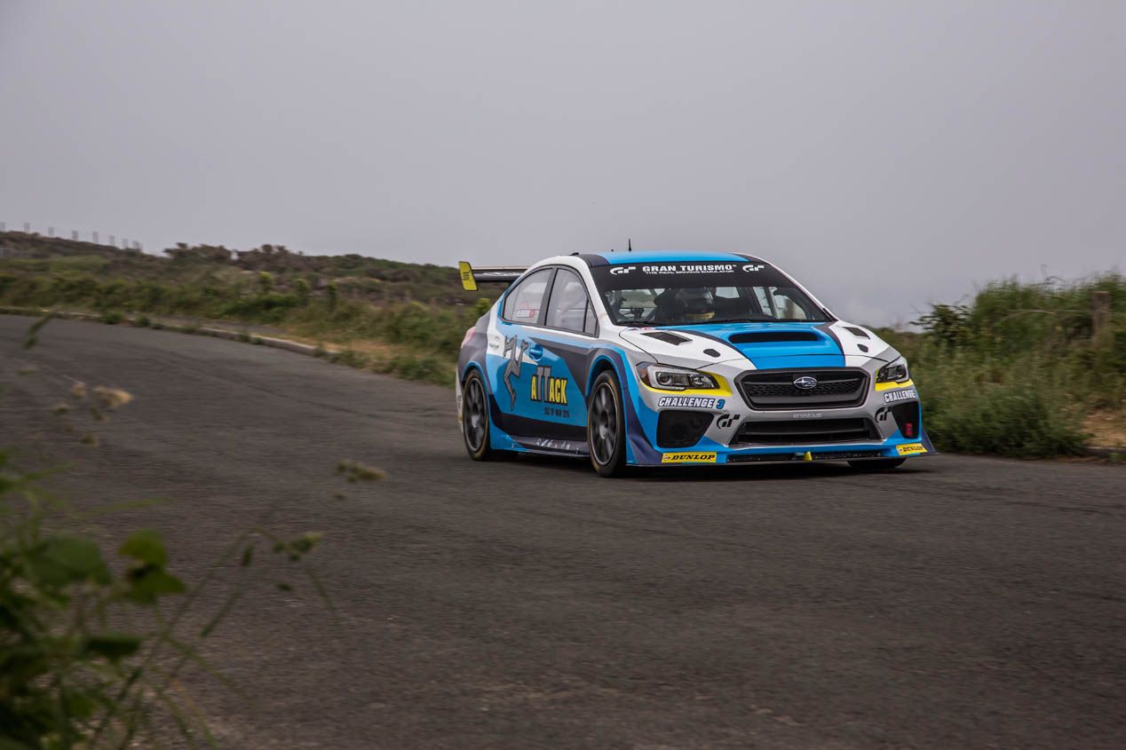 Subaru WRX STI Time Attack, récord en la Isla de Man