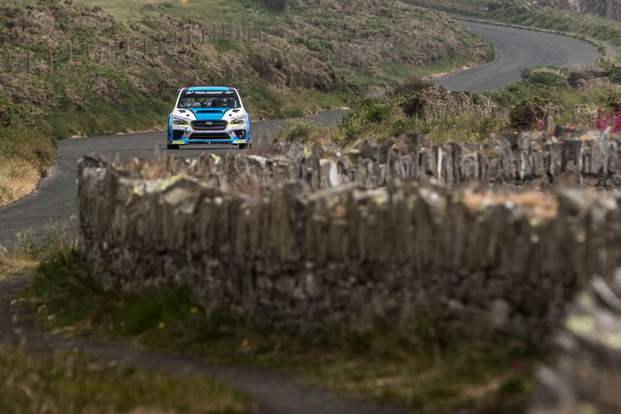 Subaru WRX STI Time Attack, récord en la Isla de Man