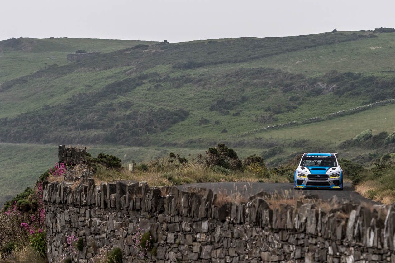 Subaru WRX STI Time Attack, récord en la Isla de Man