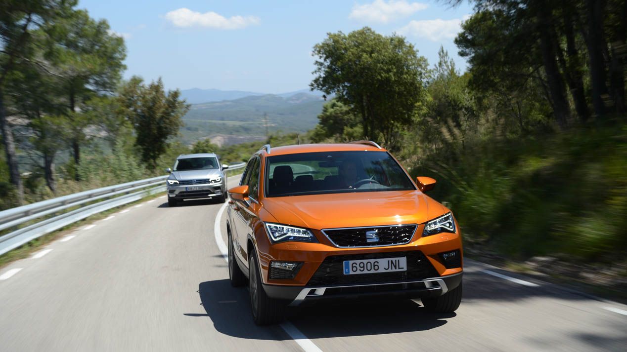 Duelo SUV: Seat Ateca frente a Volkswagen Tiguan