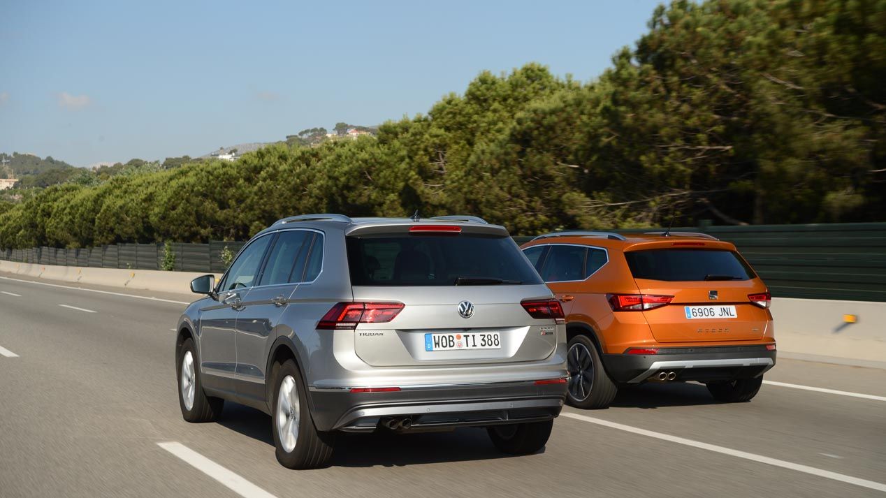 Duelo SUV: Seat Ateca frente a Volkswagen Tiguan