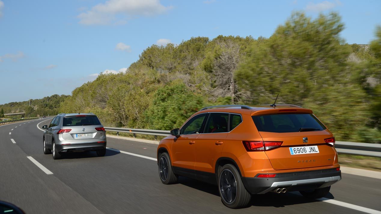 Duelo SUV: Seat Ateca frente a Volkswagen Tiguan