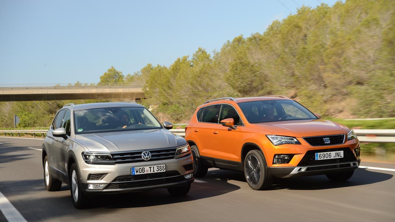 Duelo SUV: Seat Ateca frente a Volkswagen Tiguan