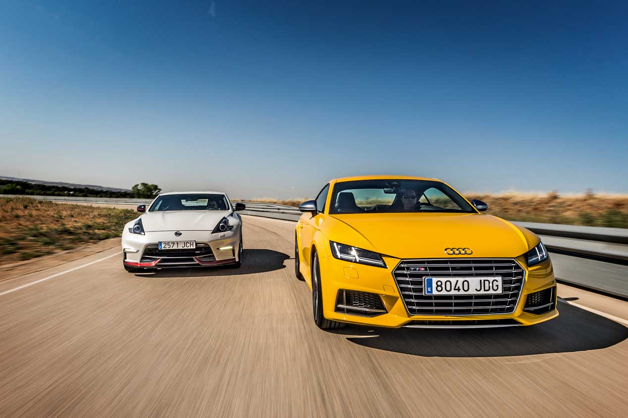 Nissan 370Z Nismo y Audi TT S, frente a frente