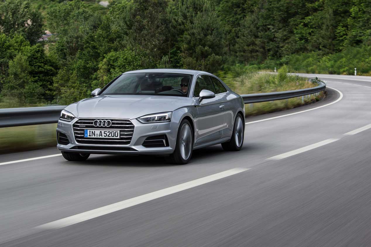 Prueba de los nuevos Audi A5/S5 2016