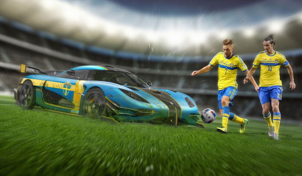 Los coches de 10 selecciones de fútbol de la Eurocopa 2016