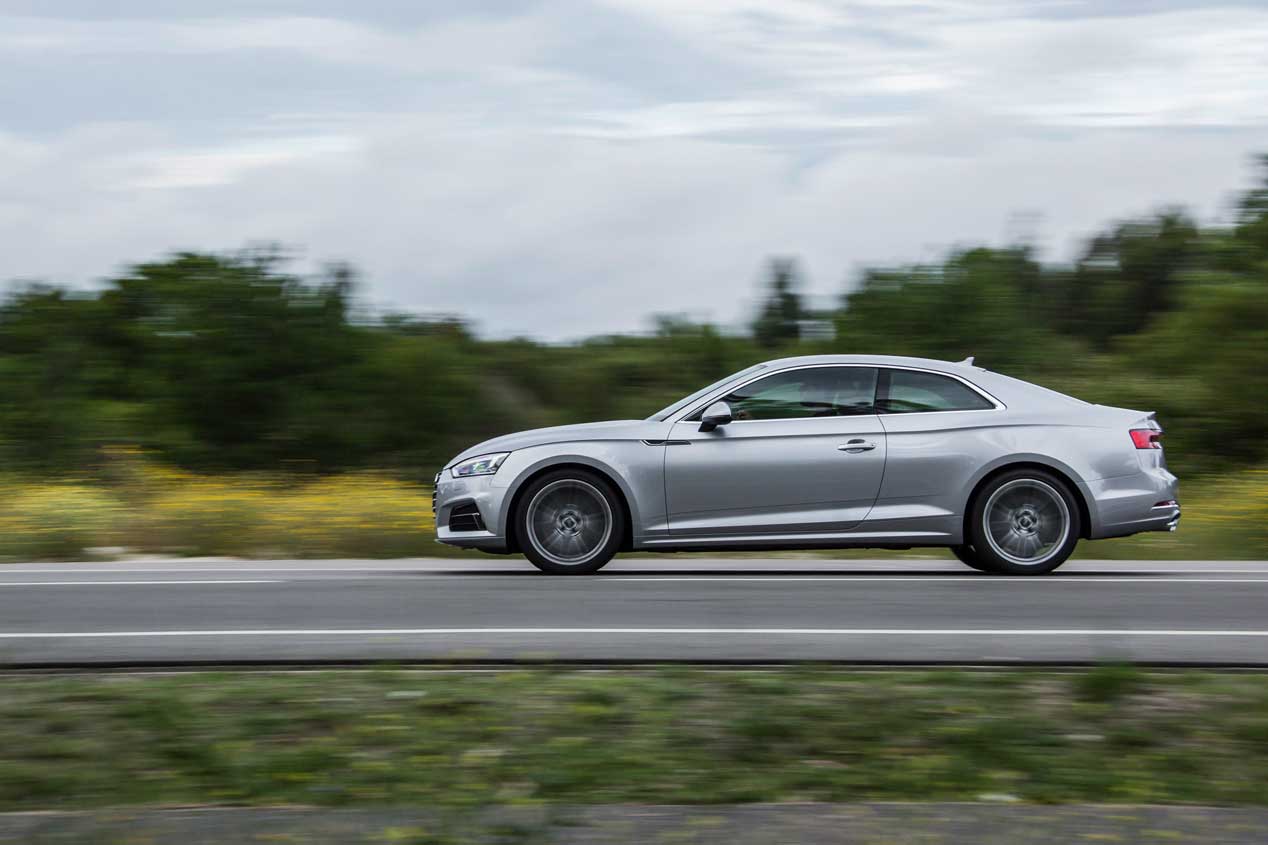 Prueba de los nuevos Audi A5/S5 2016