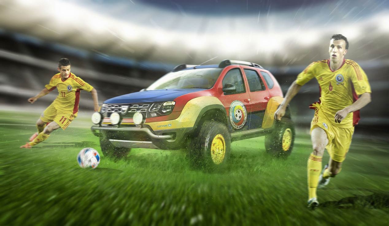 Los coches de 10 selecciones de fútbol de la Eurocopa 2016
