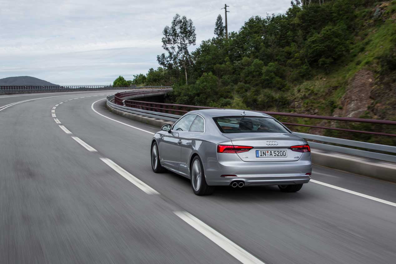 Prueba de los nuevos Audi A5/S5 2016