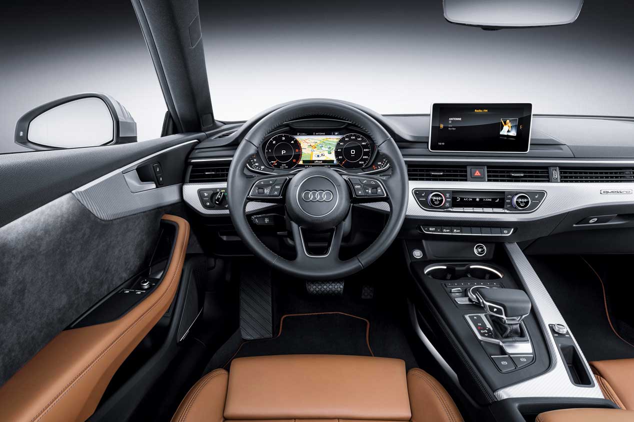 Prueba de los nuevos Audi A5/S5 2016
