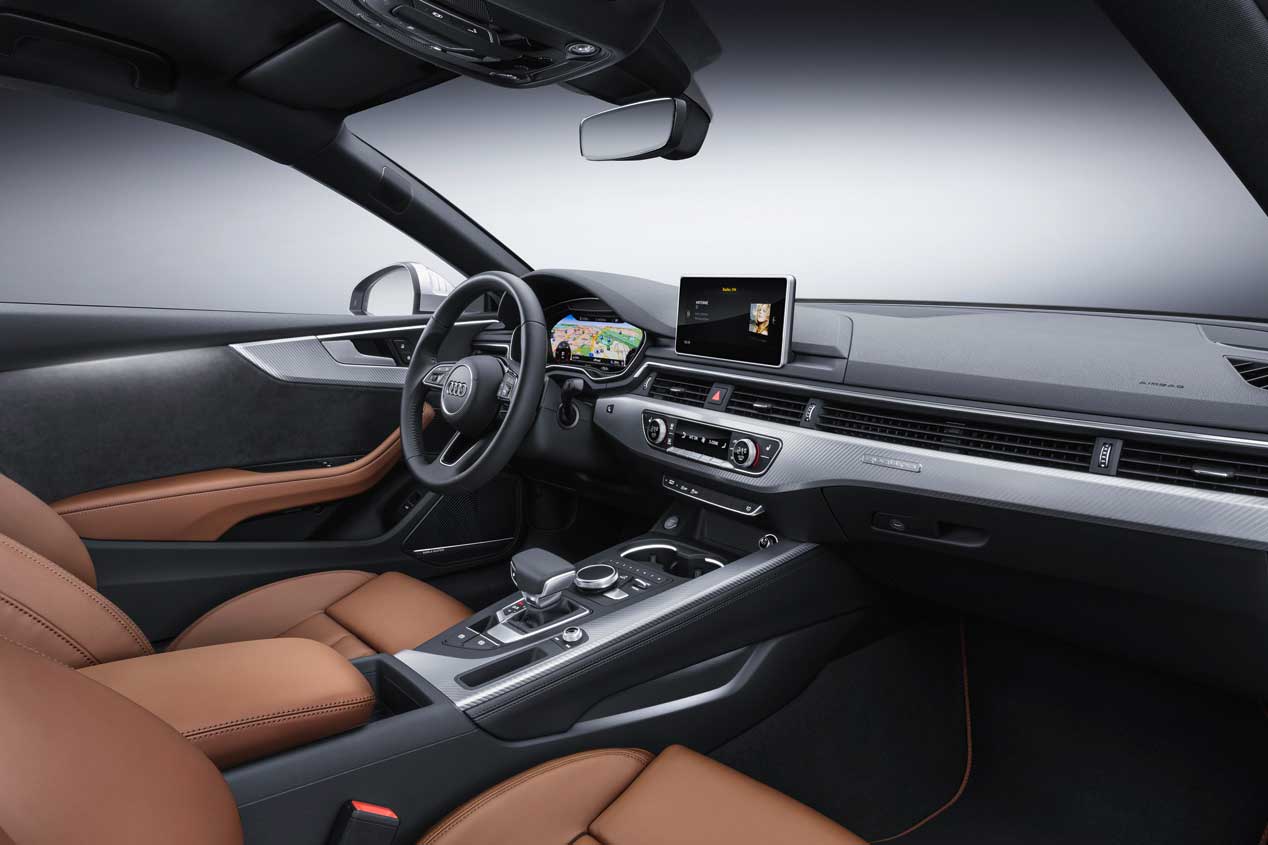 Prueba de los nuevos Audi A5/S5 2016