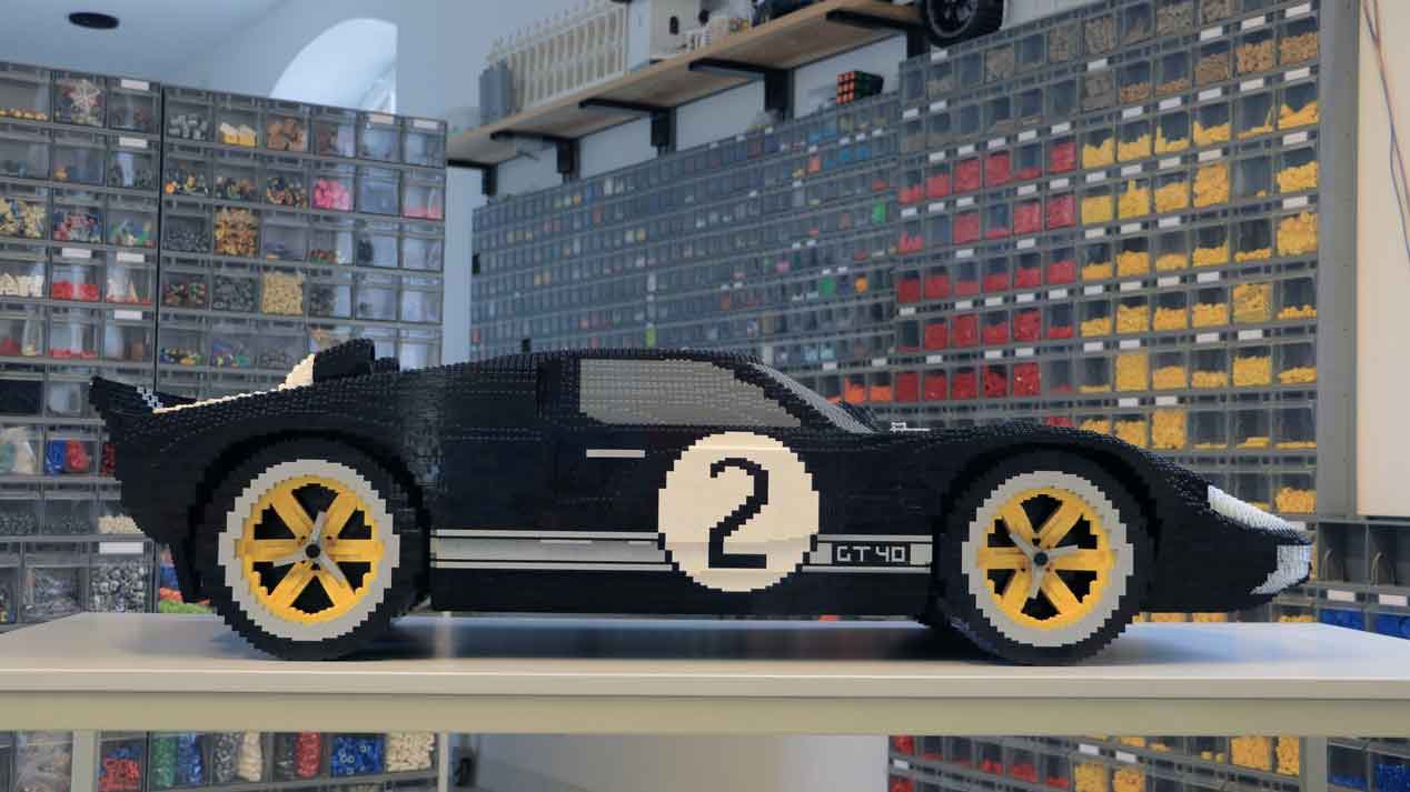 El Ford GT que competirá en Le Mans hecho con piezas de Lego