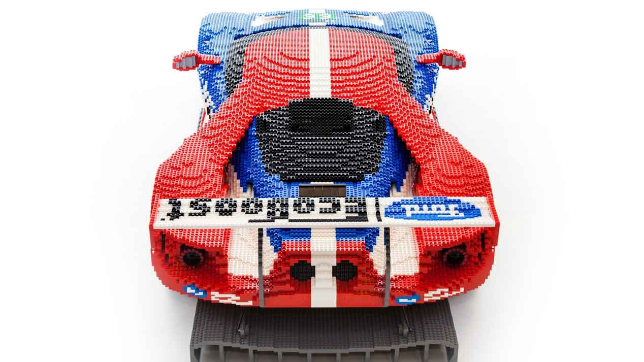 El Ford GT que competirá en Le Mans hecho con piezas de Lego