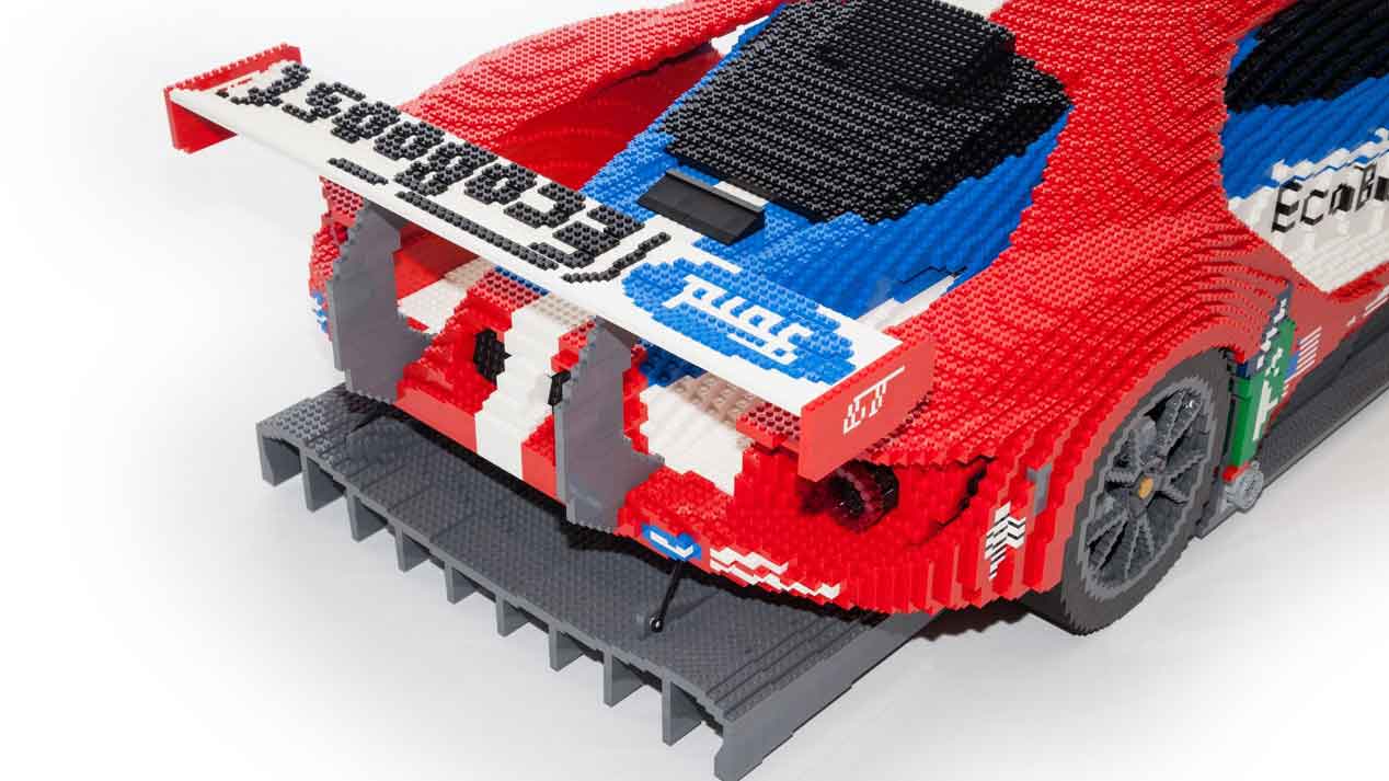 El Ford GT que competirá en Le Mans hecho con piezas de Lego
