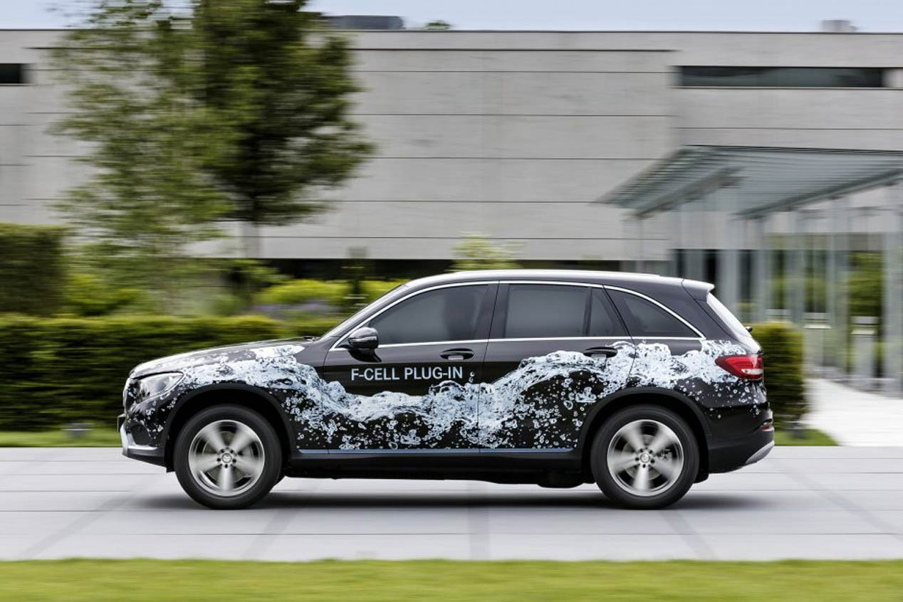 Mercedes GLC F-CELL, SUV enchufable y de pila de combustible