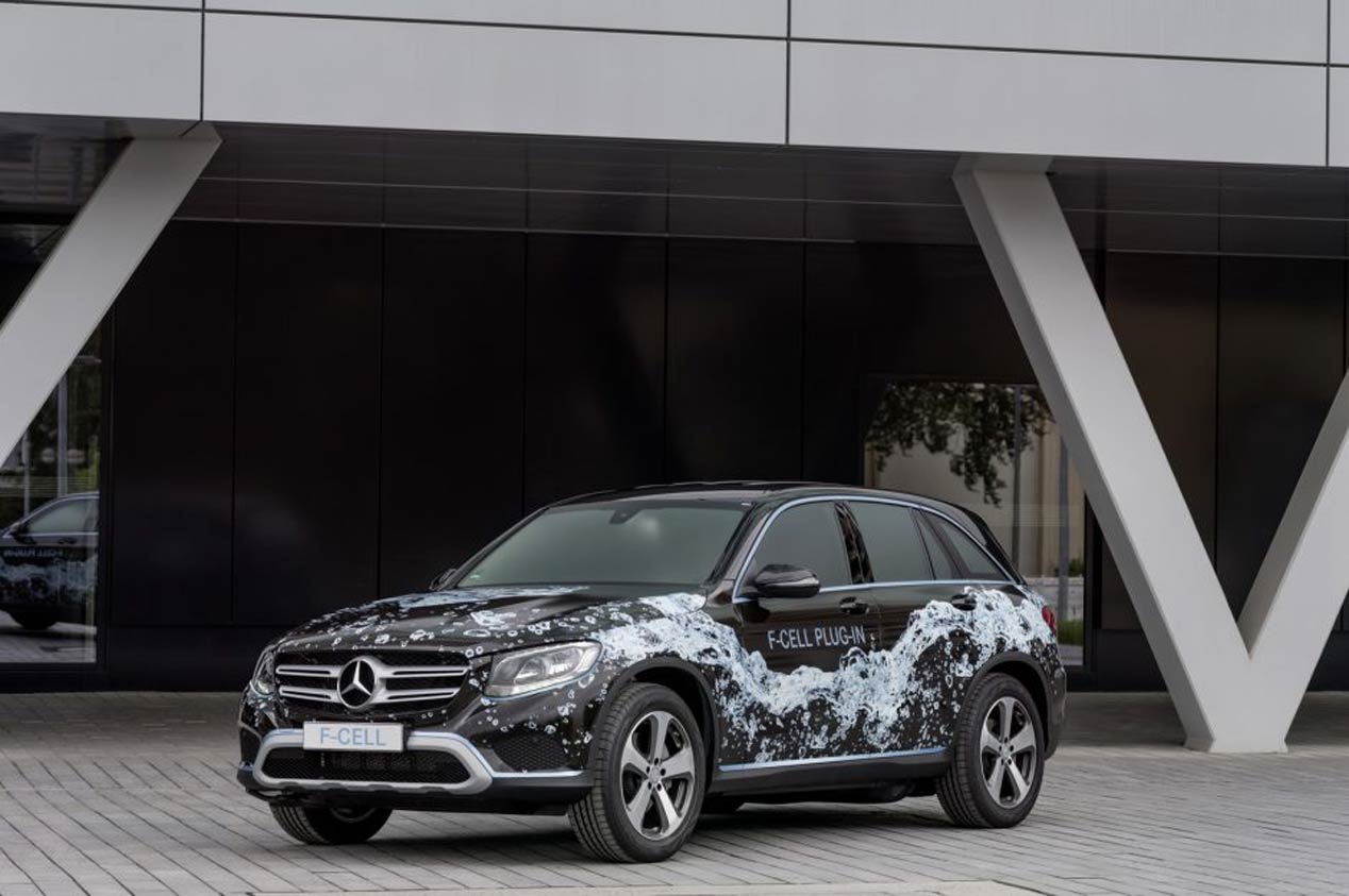 Mercedes GLC F-CELL, SUV enchufable y de pila de combustible