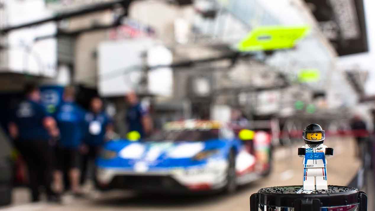 El Ford GT que competirá en Le Mans hecho con piezas de Lego