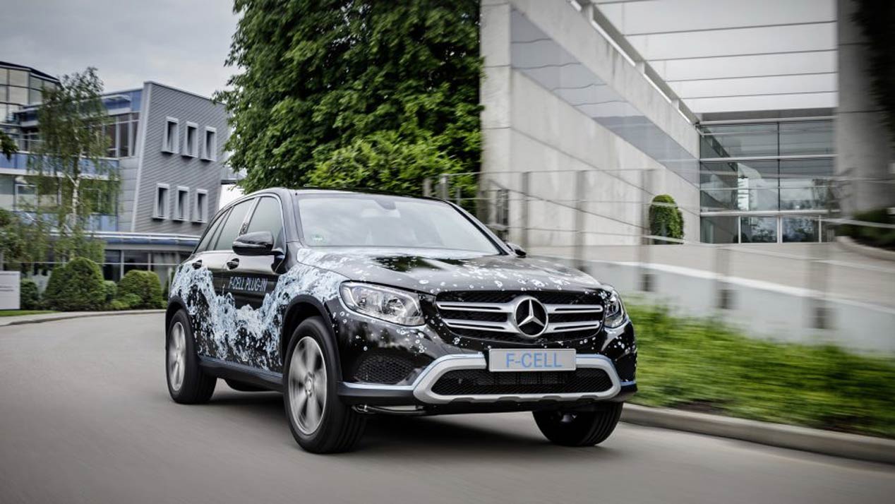 Mercedes GLC F-CELL, SUV enchufable y de pila de combustible