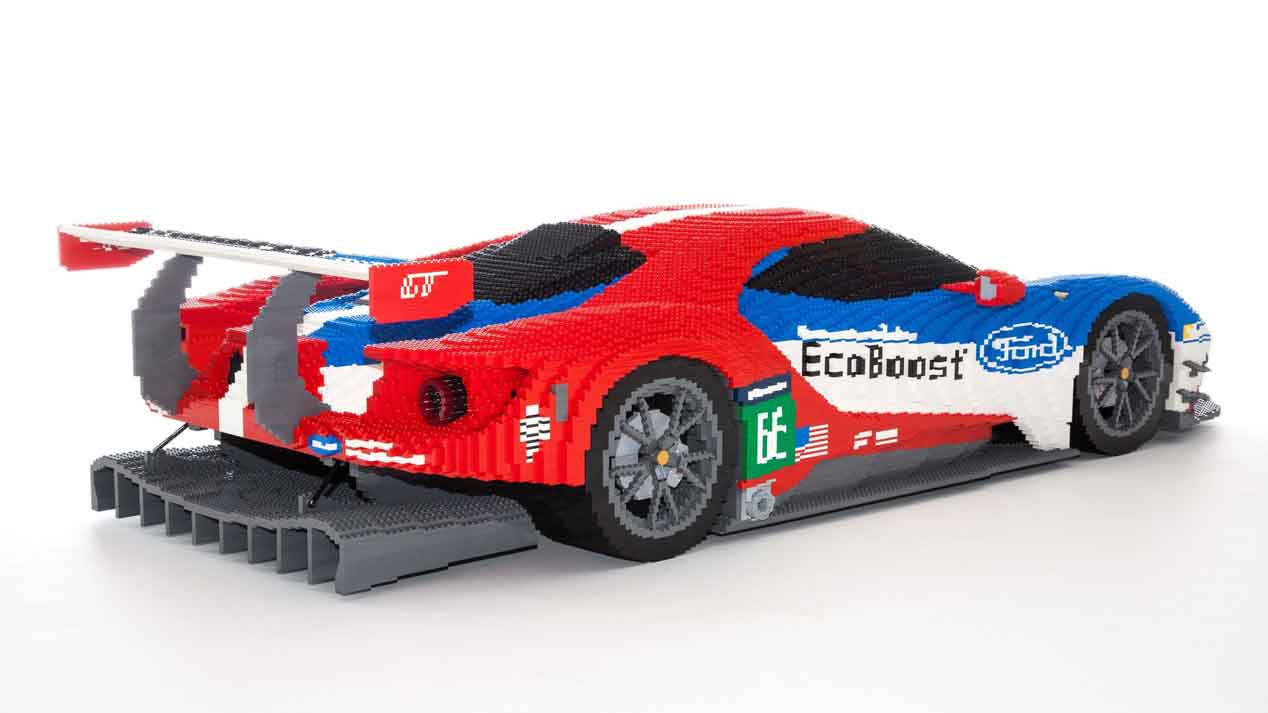 El Ford GT que competirá en Le Mans hecho con piezas de Lego