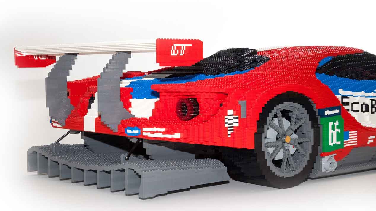 El Ford GT que competirá en Le Mans hecho con piezas de Lego
