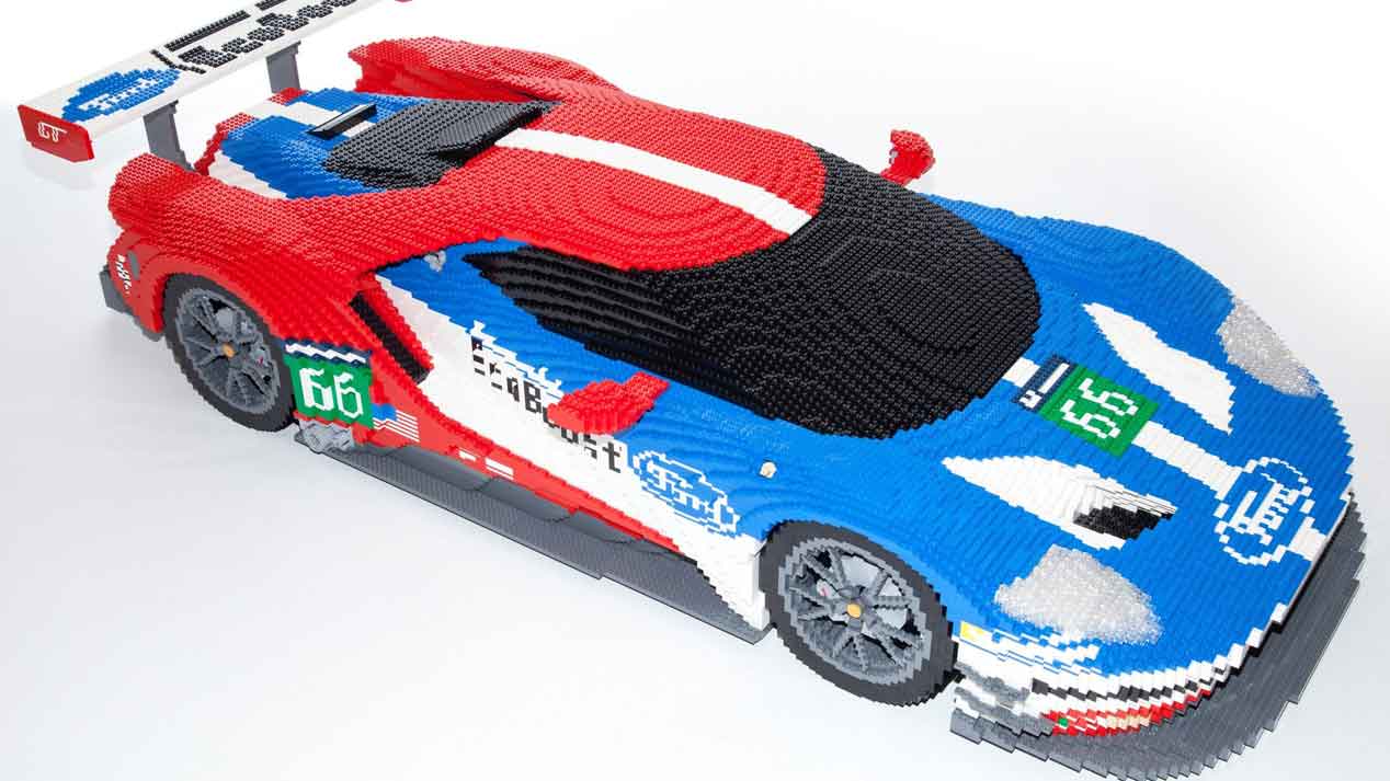 El Ford GT que competirá en Le Mans hecho con piezas de Lego